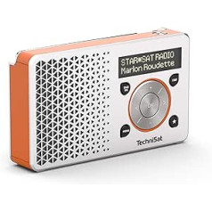 Nordmende Transita Digital Radio Mono Sudrabs/oranžs