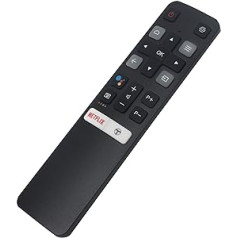 VINABTY AD RC802V FUR4 rezerves tālvadības pults Piemērota TCL Android TV P8M P715 P615 Series 43P615 43P715 32S615