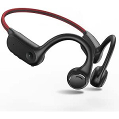 Pinetree CelsusSound Bone Conduction austiņas ar trokšņu slāpēšanas mikrofonu Bluetooth ūdensnecaurlaidīgas sporta austiņas atvērtas auss stereo līdz 10 stundām atskaņošanas bezvadu austiņas priekš