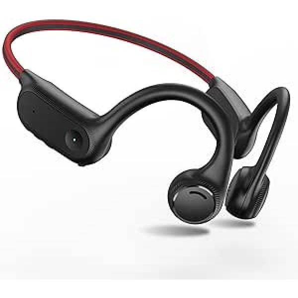 Pinetree CelsusSound Bone Conduction austiņas ar trokšņu slāpēšanas mikrofonu Bluetooth ūdensnecaurlaidīgas sporta austiņas atvērtas auss stereo līdz 10 stundām atskaņošanas bezvadu austiņas priekš