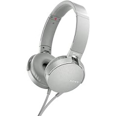 Sony MDR-XB550AP Kopfhörer (Extrabass, Headset ar Mikrofon) weiß