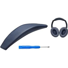 AHG nomaiņas galvas stīpa QC35 ii galvas stīpa / QC35 galvas stīpas spilventiņš saderīgs ar Bose QuietComfort 35 ii austiņām / QuietComfort 35 austiņām (zilā krāsā) Augstas kvalitātes proteīna āda/ augsta blīvuma putas