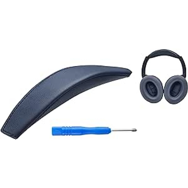 AHG nomaiņas galvas stīpa QC35 ii galvas stīpa / QC35 galvas stīpas spilventiņš saderīgs ar Bose QuietComfort 35 ii austiņām / QuietComfort 35 austiņām (zilā krāsā) Augstas kvalitātes proteīna āda/ augsta blīvuma putas