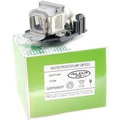 Alda PQ Premium projektora lampa saderīga ar SONY VPL-EW295, VPL-EX225, VPL-EX275, VPL-EX295, VPL-SW525, VPL-SW536, LMP-E212 projektoriem, lampa ar korpusu