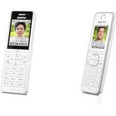 AVM Fritz!Fon X6 White DECT komforta tālrunis (augstas kvalitātes krāsu displejs un Fritz!Fon C6 DECT komforta tālrunis (augstas kvalitātes krāsu displejs)
