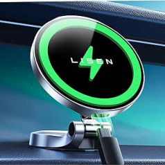 LISEN 15 W Magsafe Car Mount Magnetic Mobile Phone Holder Car