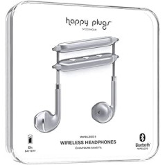 Happy Plugs 7625 Wireless II Bluetooth austiņas ar tālvadības pulti un mikrofonu viena izmēra pelēks (Space Grey)