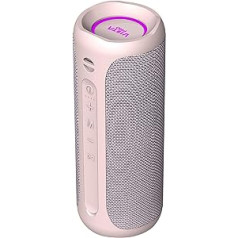 Vieta Pro Goody 2 skaļrunis, ar Bluetooth 5.0, True Wireless, mikrofons, radio FM, 12 stundu akumulatora darbības laiks, IPX7 ūdensizturīgs, AUX ieeja, tiešā poga uz virtuālo palīgu, rozā