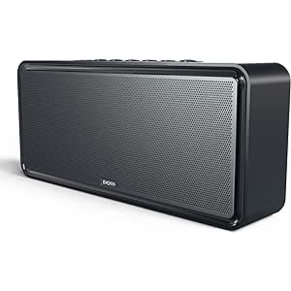 DOSS Bluetooth skaļrunis, SoundBox XL mūzikas kaste ar zemfrekvences skaļruni, 32 W skaļa skaņa, dubultā DSP tehnoloģijas, USB-C, bezvadu stereo, 2.1 skaņas kanālu mājas Bluetooth kaste iekštelpām un birojam