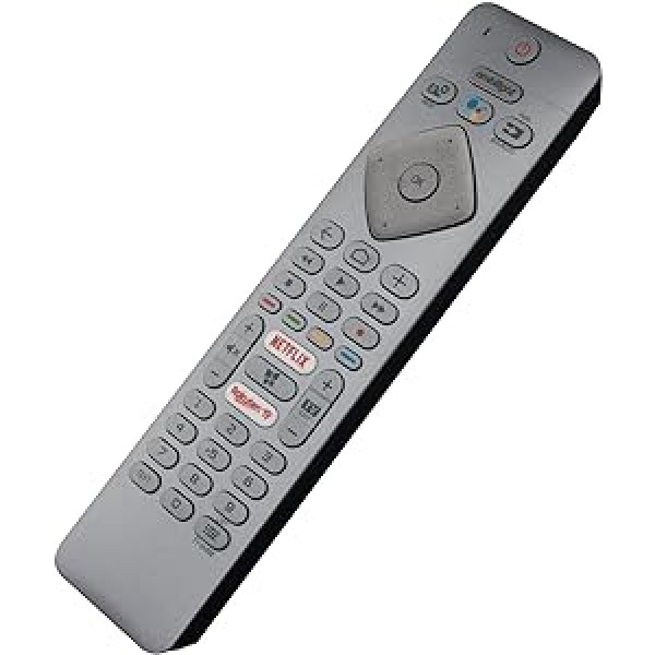 RC0084401 398GM10BEPHN0012PH Rezerves balss tālvadības pults, kas piemērota Philips 4K UHD Android televizoram 43PUS7354 50PUS7354 55PUS7354 65PUS7354 75PUS7354 43PUS7354 3PUS7354 3PUS57P304047PUS 58PUS7304 65PUS7304