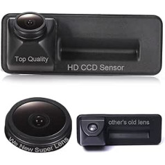 HD CCD Night Vision Boot Handle atpakaļgaitas kamera 18 mm objektīvs GPS auto radio rokturam Skoda Superb Combi/Yeti/Fabia Y6/Octavia Sedan 2005/A1