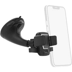 Hama Easy Snap Mobile Phone Car Holder Suction Cup Suitable for Width 55-80 mm