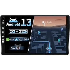 BXLIYER Android 13 IPS automašīnas radio, kas piemērots Citroen Berlingo (2008-2019) - Iebūvēta CarPlay Android automašīna - Bezmaksas atpakaļgaitas kamera - 2G + 32G - 9 collu 2 DIN - DSP DAB Stūres vadība WiFi Ātri