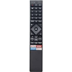 ERF3A70 tālvadības pults — VINABTY ERF 3A 70 tālvadības pults Hisense LCD 4K televizoram H50U7B H55U7B H65U7B T242506 49.5