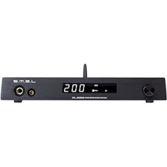 SMSL DL200 audio austiņu pastiprinātājs ES9039Q2M mikroshēma augstas klases MQA XMOS PCM768kHz/32bit DSD512 USB/optiskā/koaksiālā/Bluetooth ieeja THD+N 0.00006% ar tālvadības pulti