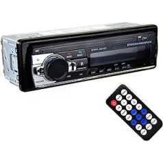 VIGORTHERIVE Bluetooth automašīnas radio, 1 DIN automašīnas radio, iebūvēts mikrofons, brīvroku funkcija, USB/SD/AUX IN, MP3 atskaņotājs ar mūzikas atskaņošanu/uzlāde ar tālvadības pulti