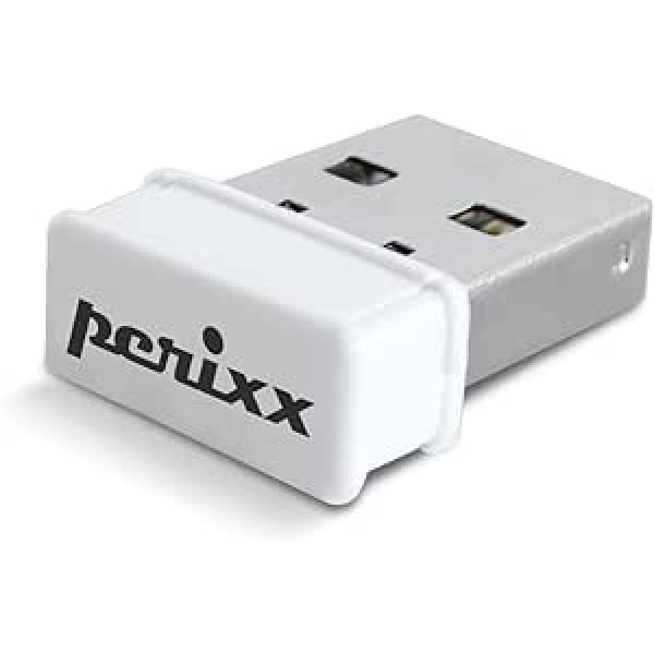 Perixx PERIDUO-713 uztvērējs — USB sargspraudņa uztvērējs — darbojas tikai ar PERIDUO-713, NAV ar citiem modeļiem vai firmas produktiem