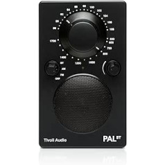 Tivoli Audio PAL BT pārnēsājams Bluetooth FM/AM radio (melns)