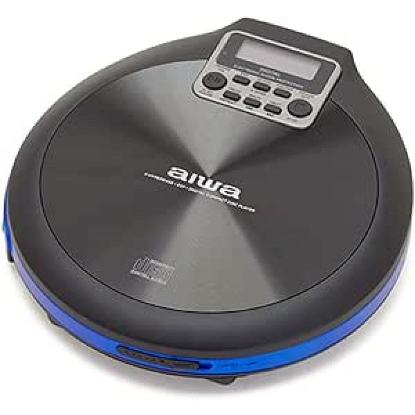 Aiwa PCD-810BL Portable CD Player Black