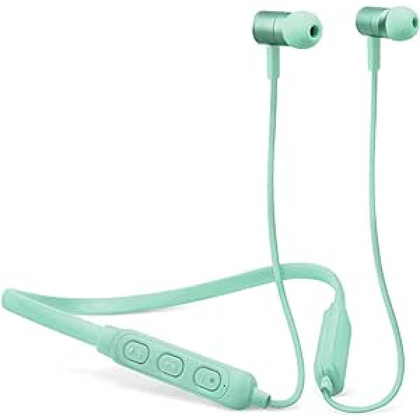 Fresh 'n Rebel Earbuds BAND-IT Peppermint | Bluetooth In-Ear Kopfhörer ar Nackenbügel