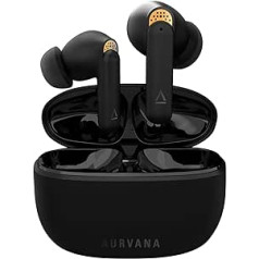 CREATIVE Aurvana Ace Lightweight True Wireless sviedru necaurlaidīgas ausīs ar Bluetooth LE Audio, aptX Adaptive un xMEMS draiveri, ANC, Ambient Mode, IPX5, līdz 24 stundām akumulatora darbības laika