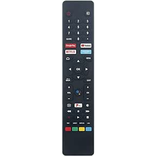 Rezerves balss tālvadības pults RM-C3250 Piemērota JVC LED Smart Full HD Android televizoram LT-32CA790 LT-58CA810 LT-40CA890 LT-43CA890 LT-50CA890 LT-58CA88888 90 LT. 65CA890 LT-32CA690 LT-40CA790