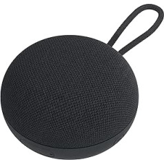 Nokia SP-101 Portable Bluetooth Speaker, Universal Wireless Speaker with Up to 4 Hours Playback, Portable Speaker with Microphone and Stereo Output, Suitable for Travel, Black