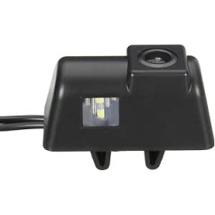 Krāsu atpakaļgaitas kameras parkošanās palīgierīce ar attāluma/vadlīnijām numura zīmes apgaismojumā Ford Transit MK6/MK7 Transporter automašīnas kamerai