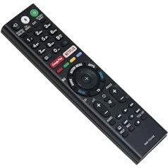 VINABTY RMF-TX310E Voice Remote Control Suitable for Sony KD43XG81 KD43XG8196BU KD-43XG8096BU KD-49XG8096BU KD-55XG8096BU KD-65XG8096BU LED 4K HDR Ultra HD Smart Android TV