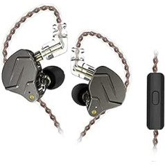 KZ Zsn Pro In-Ear Headphone Hybrid Technology 1BA + 1DD HiFi Bass Metāla ausu aizbāžņi sporta austiņu monitors