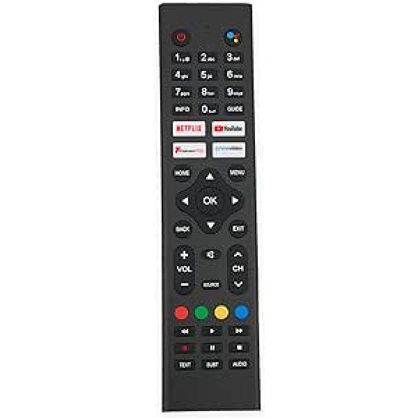 VINABTY 280401011330 Voice Remote Control Replacement Suitable for RCA Cello 4K OLED Smart TV C4320G C2420G C3220G C4020G C5020G C5020G4K ZG0234 ZK4-G0205 C5020G4K/ZK4G 0205 C6520RTS4K