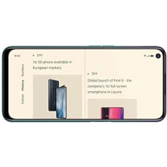 Oppo A72 viedtālrunis 128 GB, 4 GB RAM, divas SIM kartes, Aurora Purple [itāļu versija]