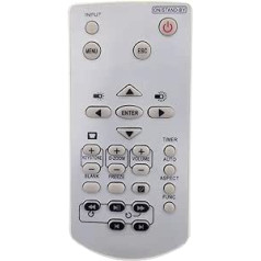 Leankle Remote Control YT-141 for Casio Projectors XJ-F100W, XJ-F10X, XJ-F200WN, XJ-F20XN, XJ-F210WN, XJ-UT310WN, XJ-V100W, XJ-V10X, XJ-V110W