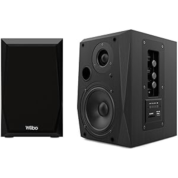 Wiibo Neo 50 Black Altavoces Estantería Bluetooth Activos 50W Pareja