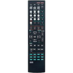 Replacement Remote Control Fit for Yamaha AV Receiver HTR-6160 RX-V663BL RX-V663 Remote RAV285 WN05830US