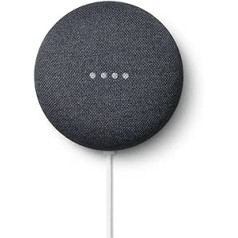 Google Nest Mini 2. paaudzes bezvadu Bluetooth skaļrunis (antracīts)