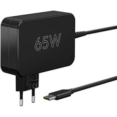 goobay 65419 USB C lādētājs ar 65 W strāvas padevi/barošanas padevi klēpjdatoram/ātrā lādētāja/pārkaršanas aizsardzība/kompakts ceļojumiem