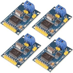 AITRIP 4 x CAN-Bus Shield MCP2515 su TJA1050 imtuvo SPI protokolu, skirtu Arduino SCM 51 MCU ARM valdiklio kūrimo plokštei