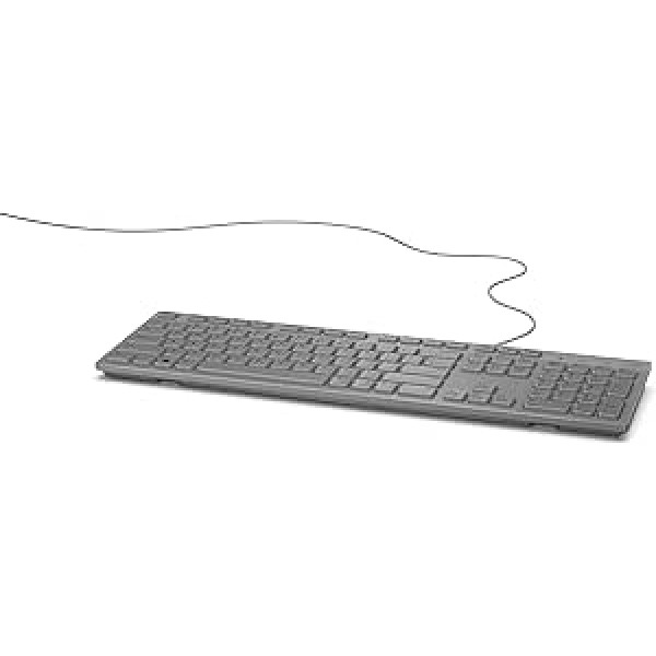 Dell KB216, vadu, Multimedia Tastatur, UK (QWERTY), grau