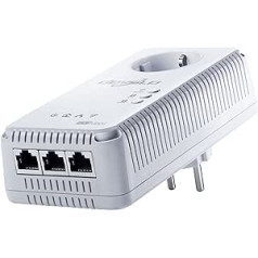 Devolo dLAN 500 Wireless+ (500 Mbit/s, WiFi atkārtotājs, strāvas līnija) balts