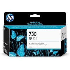 HP 730 (P2V66A) oriģinālais Tintenpatrone, 1er Pack Grau, Designjet