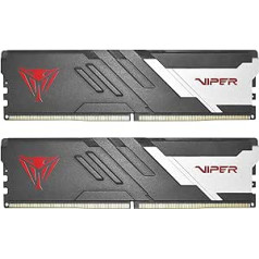 Patriot Viper Venom DDR5 64 GB (2 x 32 GB) 5600 MHz UDIMM galddatoru spēļu atmiņas komplekts — PVV564G560C40K