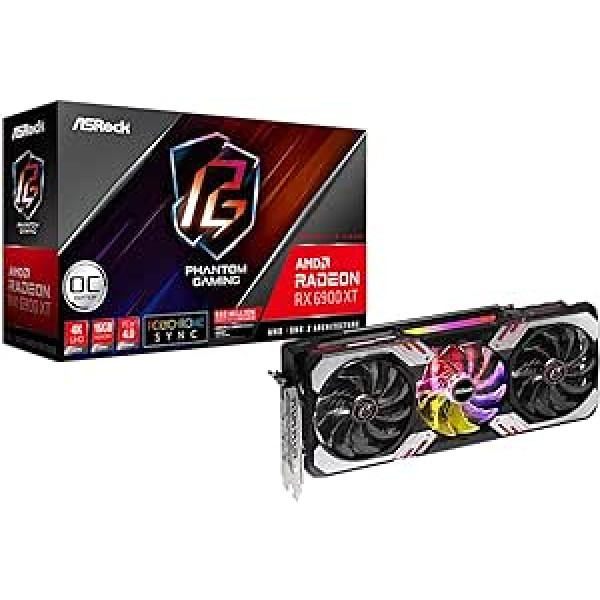 ASRock RX6900XT 16GB Phantom Gaming D HDMI/3xDP DDR6, Multicoloured