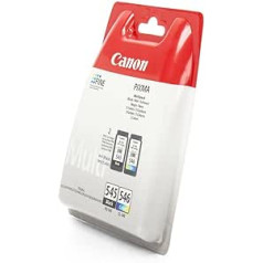 Canon 2 x PG-545 CL 546/8287 B 005 8287B005 PG545 CL 546 oriģinālā tinte melna/ciāna/fuksīna/dzeltena