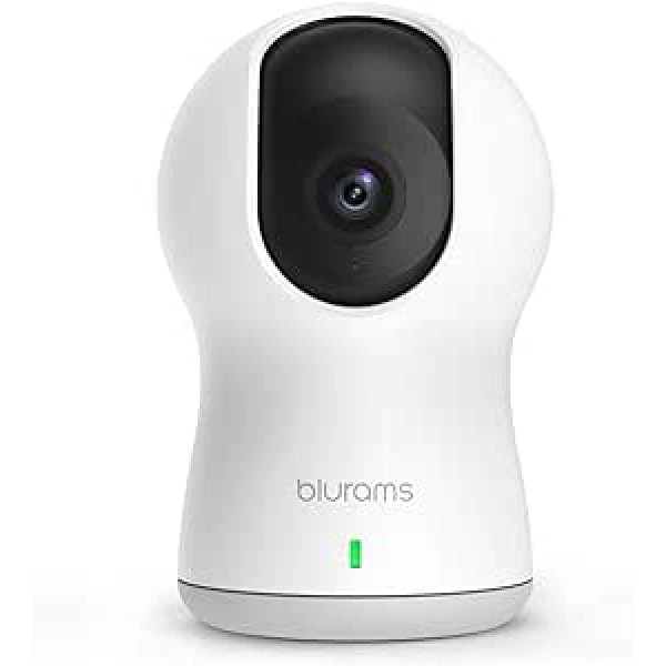 Blurams Dome Pro 1080P FHD Dome mājas drošības kamera WiFi Mic.Alt Inteliģenta cilvēku/dzīvnieku/skaņas noteikšana, trauksmes signāli, reāllaika paziņojumi, panorāmas skats, kruīza režīms