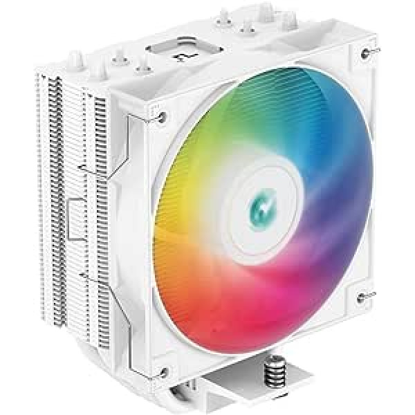 DeepCool Gammaxx AG400 ARGB CPU Cooling Fan (White)