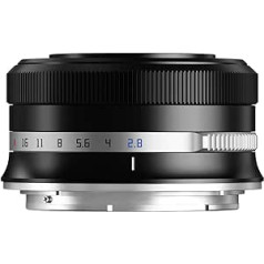 TTARTISAN 27 mm F2.8 automātiskā fokusa APS-C kameras objektīvs, metāla viegls pārnēsājamas kameras objektīvs, balsts acu izsekošanas ierīcei Nikon Z stiprinājumam