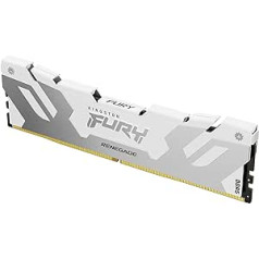 Kingston Fury Renegade DDR5 sudraba/balta XMP 32GB 6000MT/s CL32 DIMM galddatoru spēļu atmiņa — KF560C32RW-32