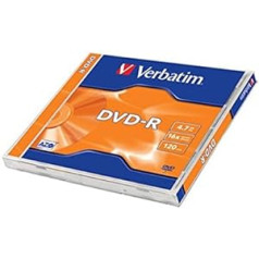 DVD-R 4,7 GB 16x Verbatim Jewel-case