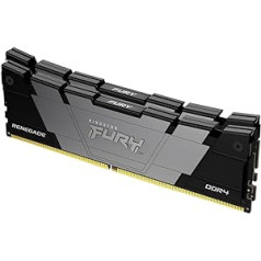 Kingston Fury Renegade KF446C19RB2K2/16 16GB 4600 DDR4 CL19 DIMM (komplekts ar 2) galddatora spēļu atmiņu